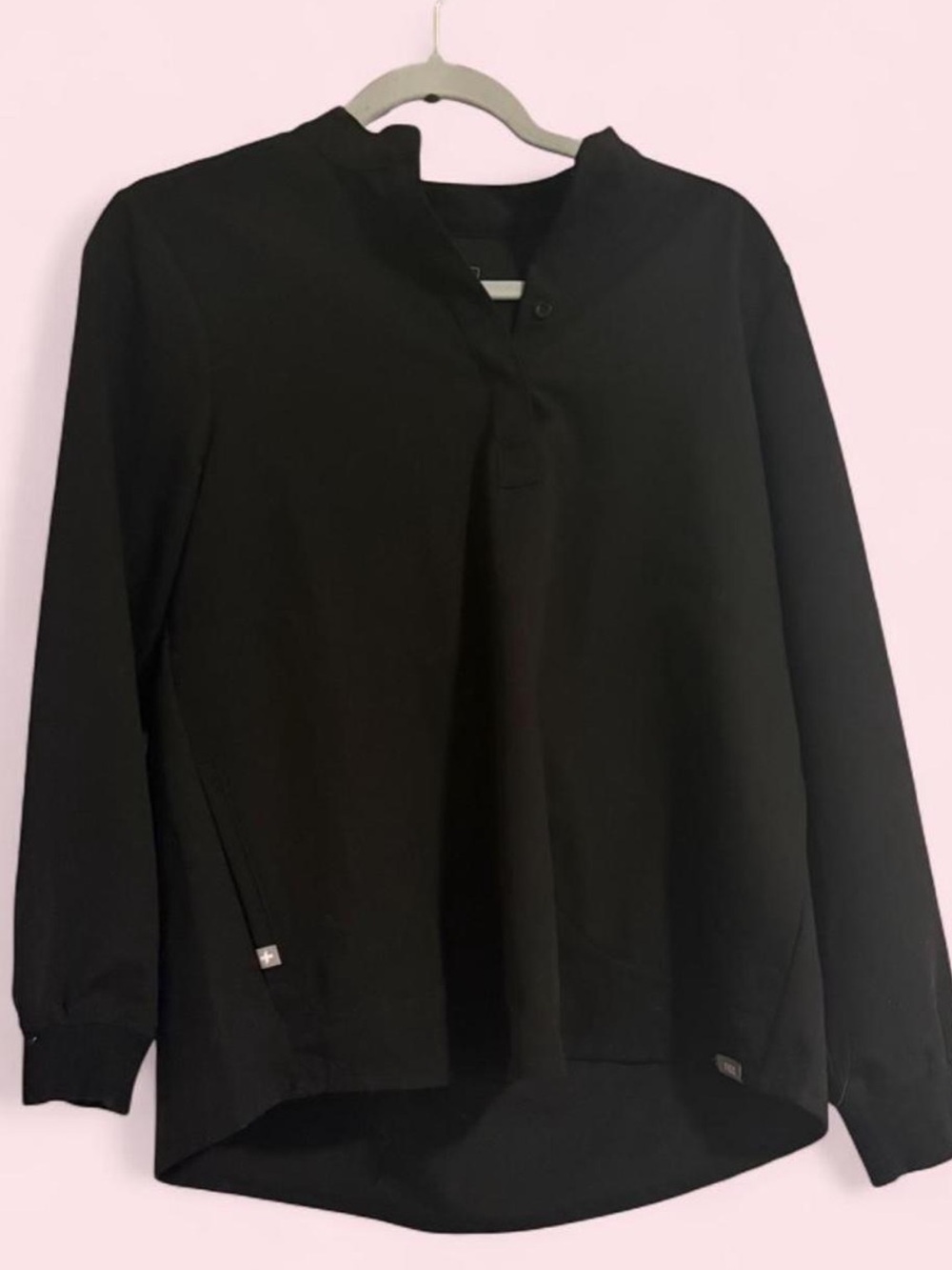 FIGS Rafaela Long Sleeve Scrub Top